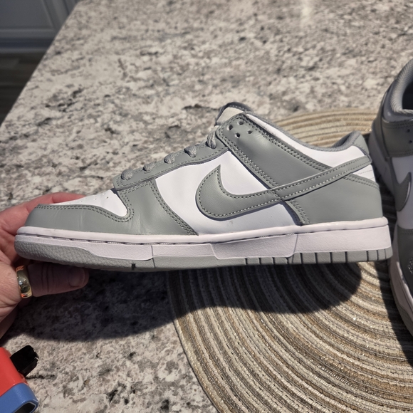 Nike Classic Gray and White Low-Top Sneakers - Picture 2 of 12